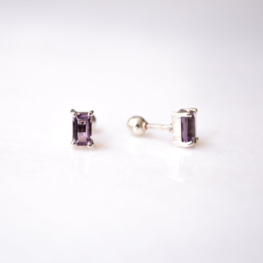 Aretes Amatistas