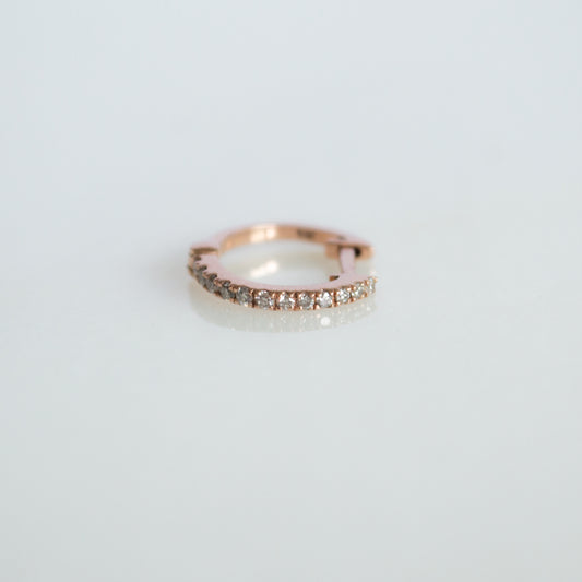 Arracada Grande de Diamantes