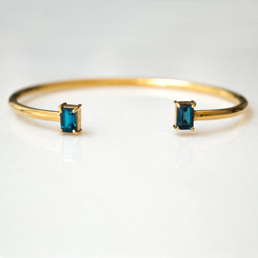 Pulsera Topacios London Blue
