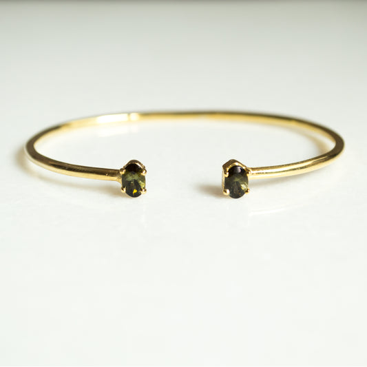 Pulsera Turmalinas Verdes